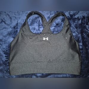 Under Armour Charcoal Gray Sports Bra